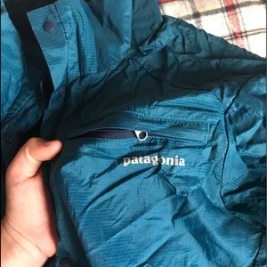 Patagonia half button up windbreaker